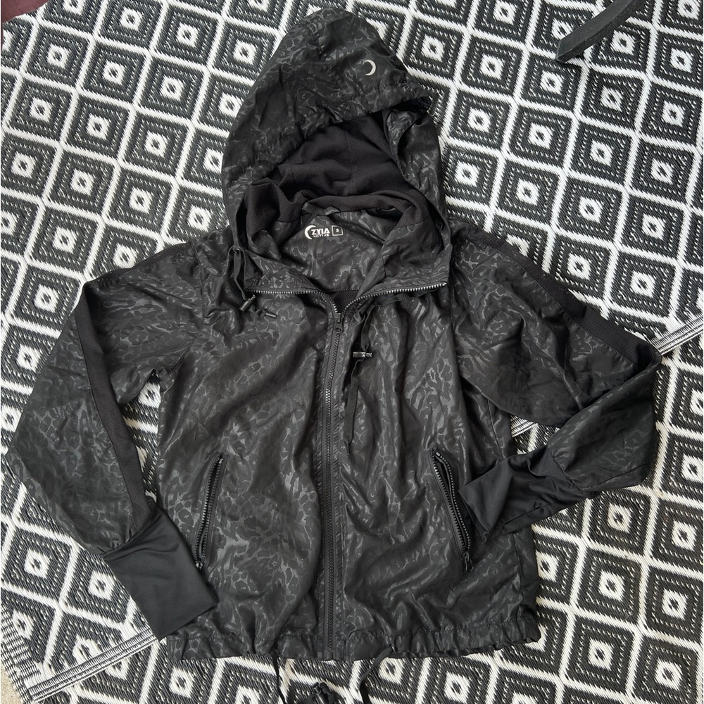 Zyia Bomber Leopard Print Jacket